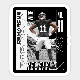 Demarcus Robinson Las Vegas Grid Sticker